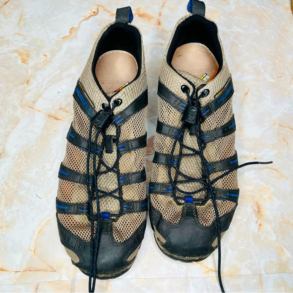 Merrell Waterproof Performance Shoe, Black Walnut… - image 1